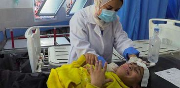 مرضي السرطان يعانون في قطاع غزة