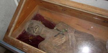جثة محنطة لقسيس نمساوي عمرها 300 عام ولم تتحلل