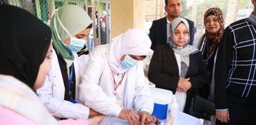 حملة تطعيم ضد شلل الأطفال