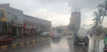 أمطار المنتزه في الإسكندرية