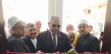 لحظة افتتاح المسجد