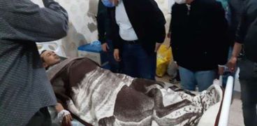 خروج 12 من مصابي قطار منيا القمح من المستشفى