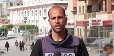 يوسف أبو كويك، مراسل قناة القاهرة الإخبارية في خان يونس