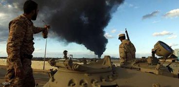 الحرب فى ليبيا