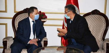 مباحثات وزير الداخلية أثناء زيارته للعاصمة التونسية