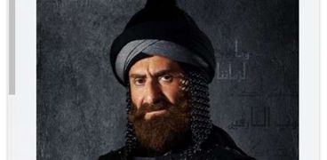 الفنان نضال الشافعي من مسلسل رسالة الإمام