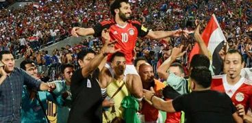 احتفالات الصعود لكأس العالم