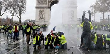 احتجاجات سابقة في  فرنسا