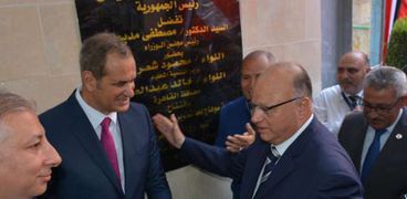 محافظ القاهرة يفتتح أعمال تطوير سوق سوهاج بمصر الجديدة