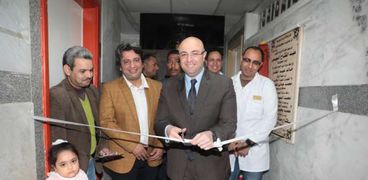 افتتاح وحدة الرعاية المركزة للأطفال بمستشفى التأمين الصحي في بني سويف