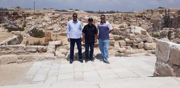 منطقة أبو مينا الأثرية بعد نجاح مشروع خفض المياه الجوفية