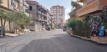 رصف شوارع بيلا بكفر الشيخ