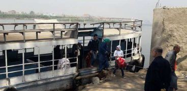 رئيس مدينة شبرا يتابع المراكب النيلية