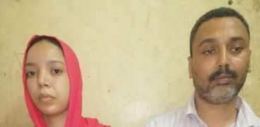 المتهمان محمد وزوجته إيمان ضمن تشكيل عصابي لسرقة مساكن دمو بالفيوم