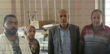 زيارة وفد من حزب مستقبل وطن لرئيس مجلس مدينة كفر سعد بدمياط