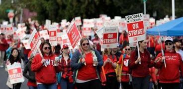 إضراب المعلمين في الولايات المتحدة