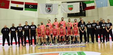 منتخب السلة الفائز بالبطولة العربية