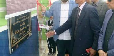 افتتاح مركز خدمة عملاء مياه الشرب بصدفا فى أسيوط