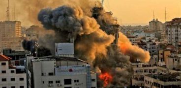 قصف فجر اليوم على قطاع غزة - صورة أرشيفية