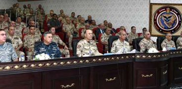 وزير الدفاع يشهد مشروع «صمود 2» لقوات شرق القناة لمكافحة الإرهاب