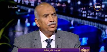 اللواء نصر سالم مستشار أكاديمية ناصر العسكرية