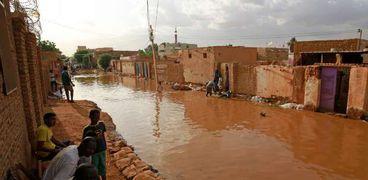 يعاني السودان دمارا كبيرا نتيجة الفيضانات