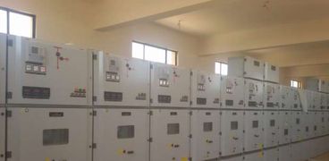 صورة من محطة الكهرباء