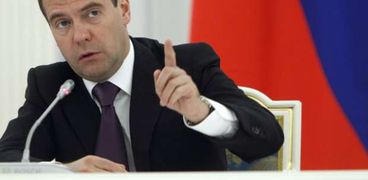رئيس الوزراء الروسي دميتري مدفيديف