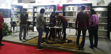 جناح سلطنة عمان داخل معرض الكتاب