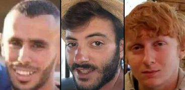 المحتجزين الثلاثة الذين قتلوا على يد جيش الاحتلال