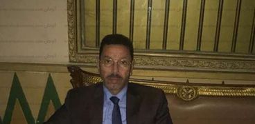 فتحى الشرقاوى ، عضو مجلس النواب بكفر الشيخ اثناء اعتصامه بالمجلس