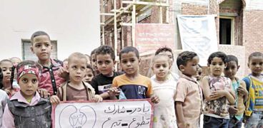 أطفال بقرية الحجازية يقودون مبادرة إنشاء وحدة الغسيل الكلوى
