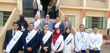 تنصيب اتحادات الثانوية العامة في كفر الشيخ