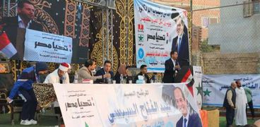 دعم المرشح الرئاسي عبد الفتاح السيسي