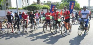 احتفالا باليوم العالمي للبيئة جمعية مصر الجديدة تنظم مارثون الدراجات الهوائية