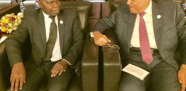 سامح شكري اليوم مع وزير خارجية مالاوي فرانسيس كاسايلا