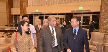 محافظ الإسماعيلية يستقبل "تشيو نانشيان" القنصل العام للصين بالإسكندرية.