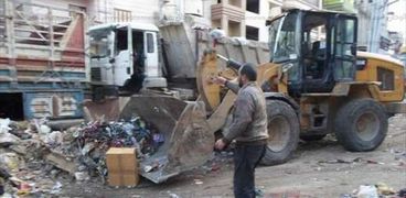حملات نظافة بشوارع المنصورة