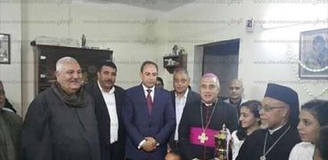 سفير الفاتيكان بمصر يفتتح كنيستين للأقباط الكاتوليك