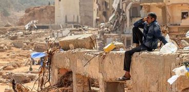 مدينة درنة بعد إعصار ليبيا