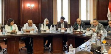 اجتماع محافظ الاسكندرية بوفد برلماني