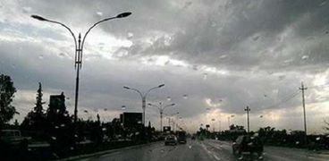 أمطار على العاصمة العراقية بغداد
