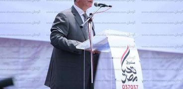 محافظ كفر الشيخ خلال كلمته باحتفال صندوق تحيا مصر