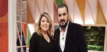 الفنان مجدى كامل وزوجته الفنانه مها احمد