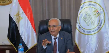 د.رضا حجازي وزير التربية والتعليم والتعليم الفني