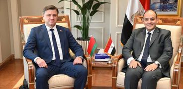 لقاء وزيري التجارة في مصر وبيلاروسيا