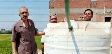 تطهير خزانات وشبكات المياه بمدارس البحيرة ضمن مبادرة "مصر أم الدنيا"