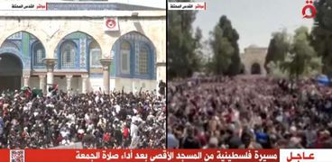 متابعة قناة «القاهرة الإخبارية» للأحداث في فلسطين