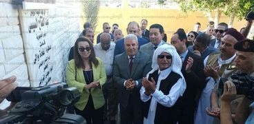 الدكتورة غادة والى وزير التضامن الإجتماعي