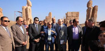 افتتاح مركز زوار صان الحجر الأثري بمحافظة الشرقية